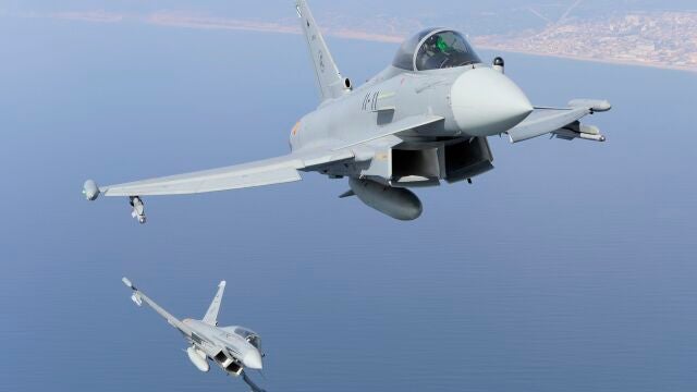 Imagen de archivo de un Eurofighter Typhoon from ALA-11