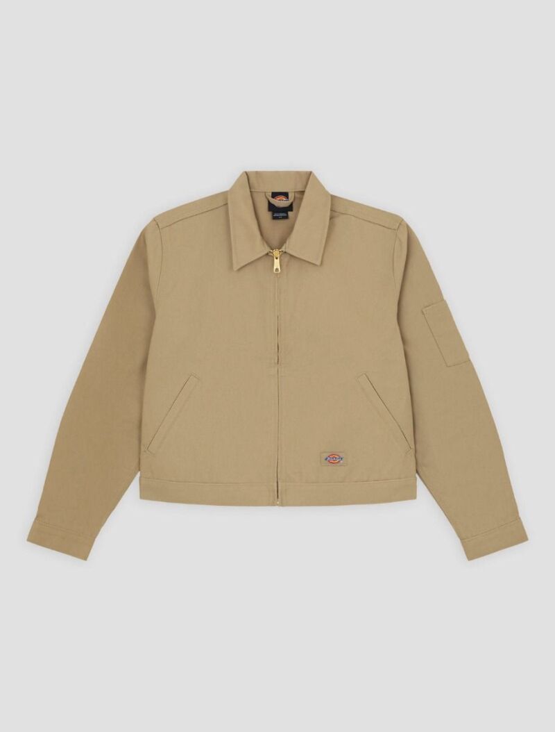 Chaqueta eisenhower corta sin forro.