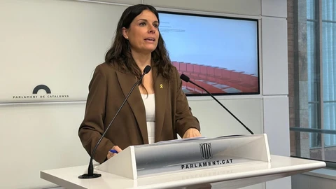 La portavoz de Junts en el Parlament, Mònica Sales
