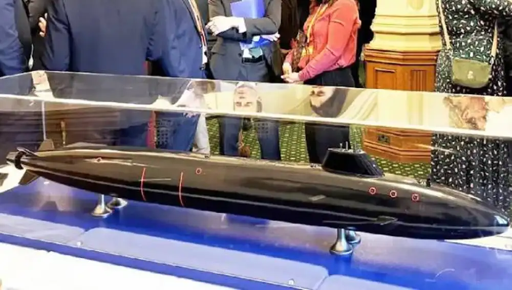 Maqueta del HMS Dreadnought.