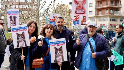 Protestas en las calles de León