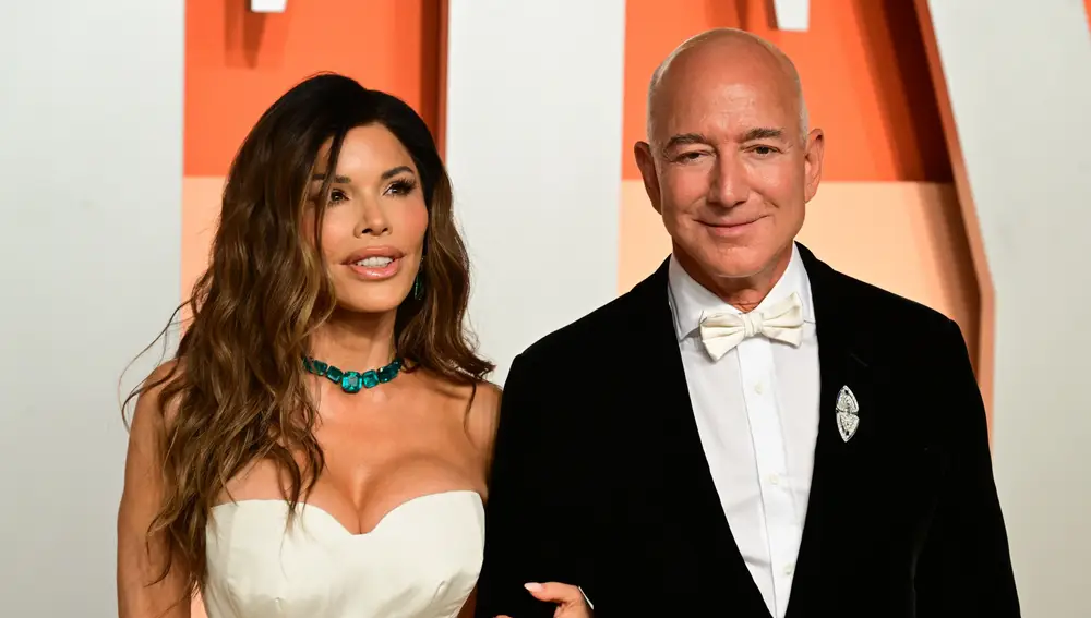 Lauren Sánchez y Jeff Bezos