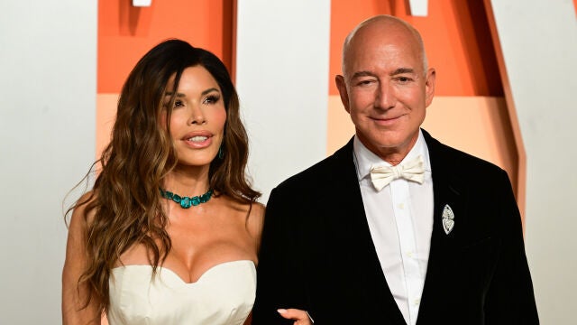 Lauren Sánchez y Jeff Bezos