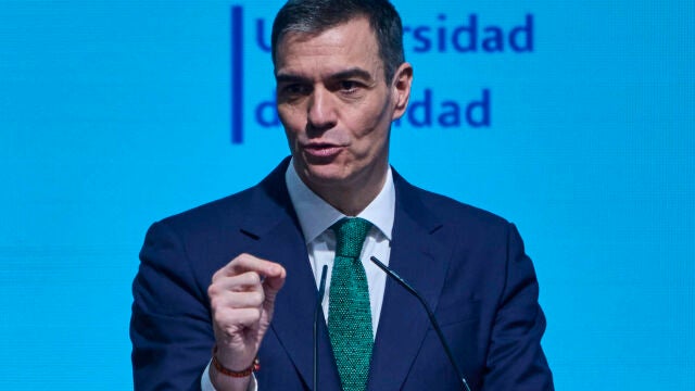El presidente del Gobierno, Pedro Sánchez