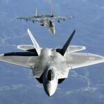 Cazas de combate F-22 Raptor