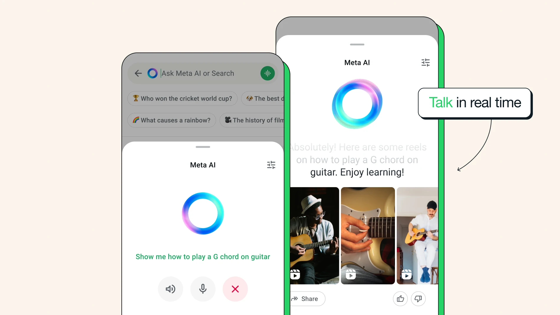 Las funciones de inteligencia artificial de Meta AI en WhatsApp
