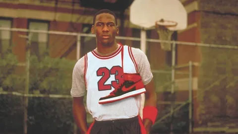 Michael Jordan, con las legendarias Air Jordan y el número 23