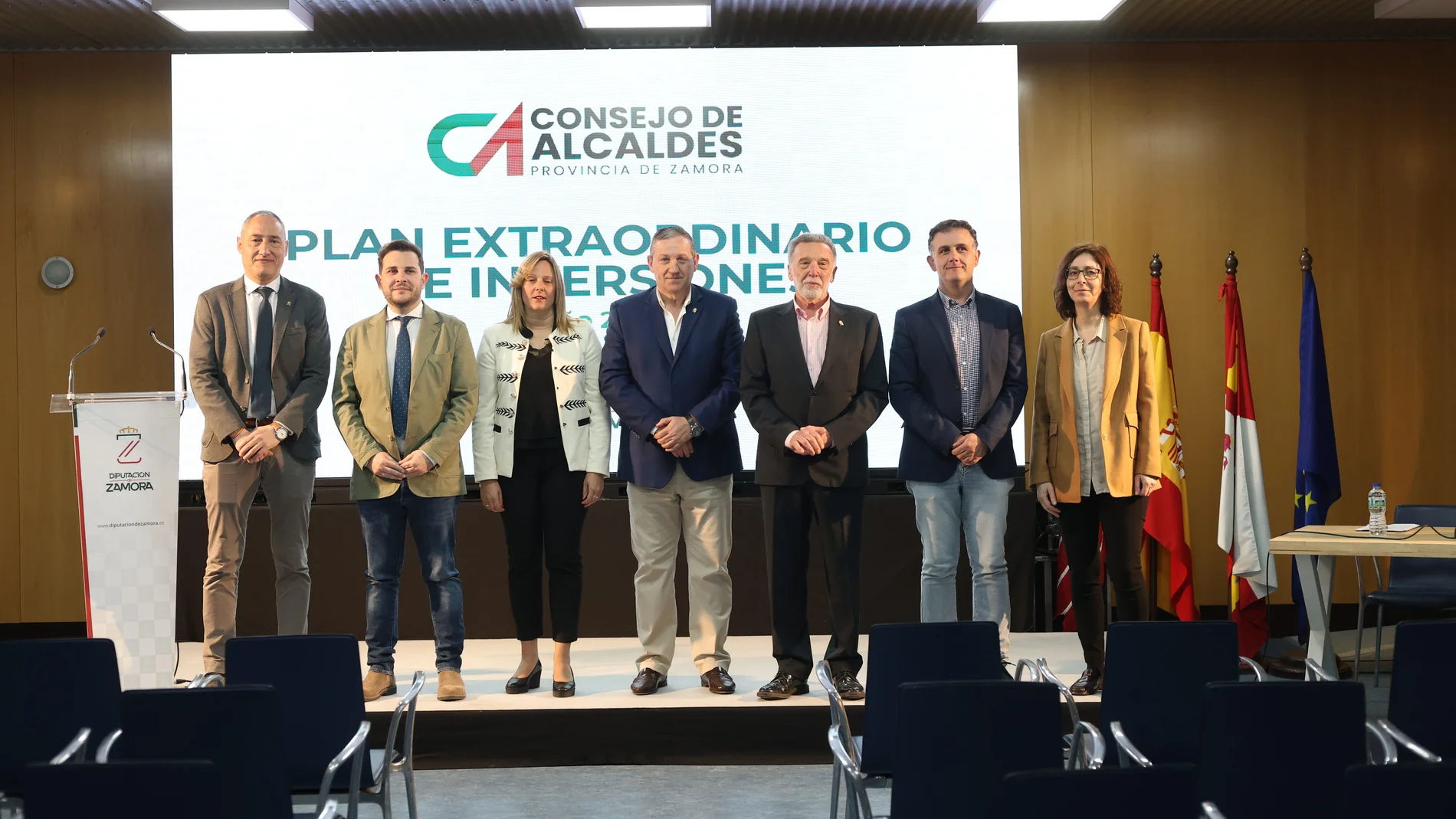Javier Faúndez presenta el Plan Extraordinario de la Diputación de Zamora