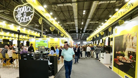 Expositor de Castilla y León durante la pasada edición del Salón Gourmets