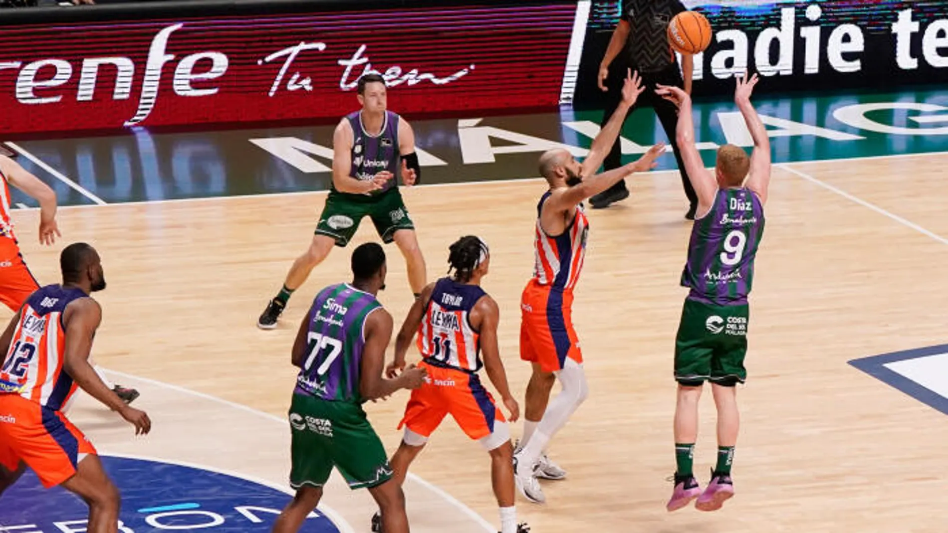 Alberto Díaz, jugador de Unicaja