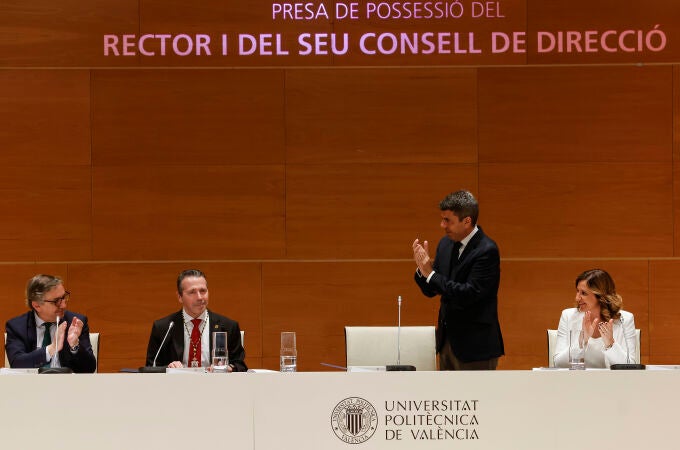 Toma de posesión del rector de la Universitat Politècnica de València (UPV), José Esteban Capilla