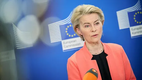 VÍDEO: EEUU.- Von der Leyen ofrece a EEUU recudir a cero los aranceles sólo de los productos industriales