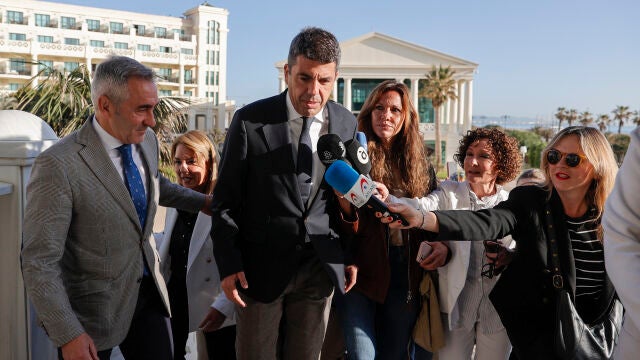 Mazón, por la declaración de Pradas y Argüeso ante la juez: "Ante el proceso, mucho respeto"
