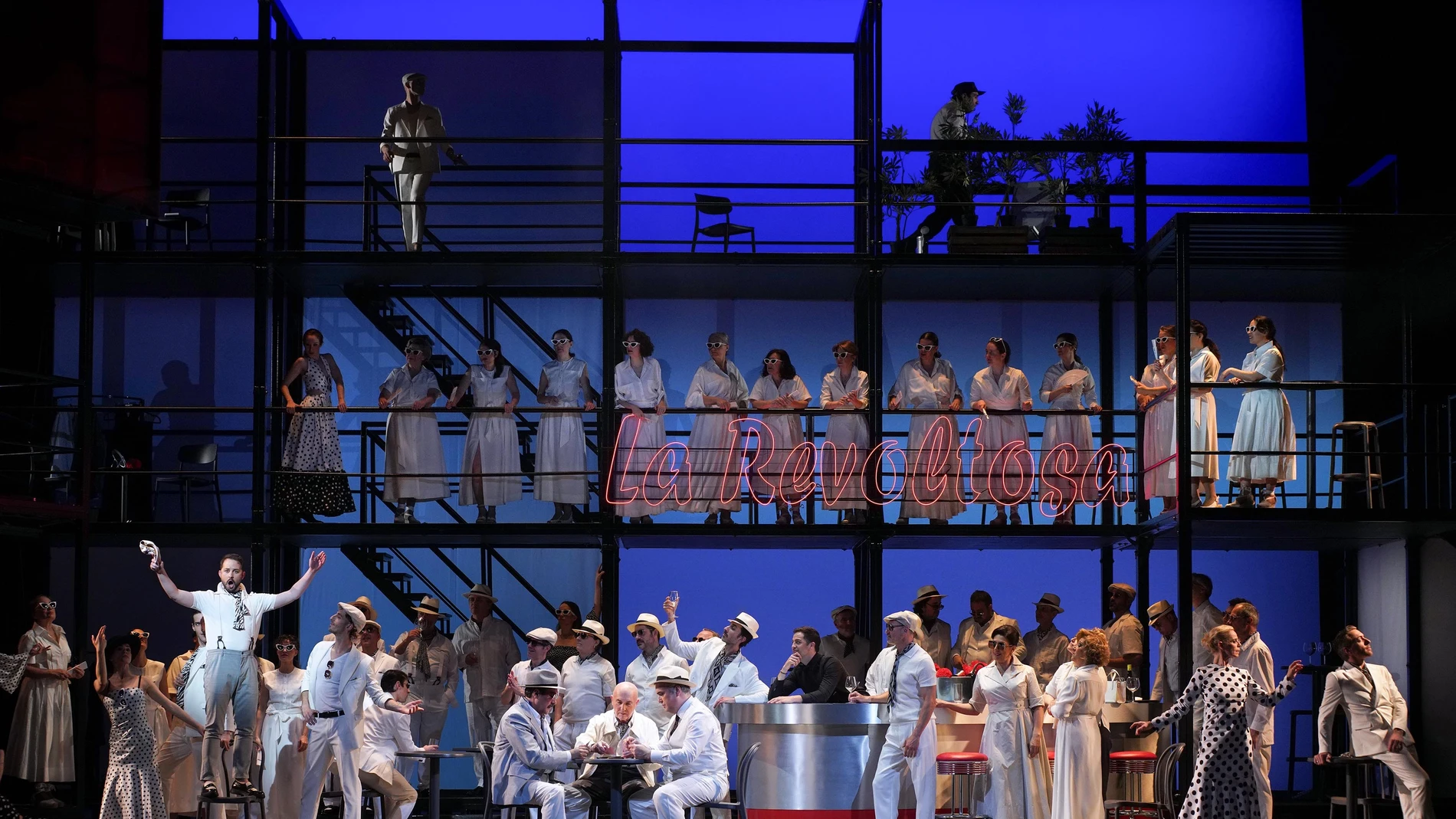 Una escena de «La Revoltosa»