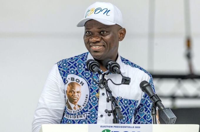 El jefe de la junta militar de Gabón, Brice Oligui Nguema