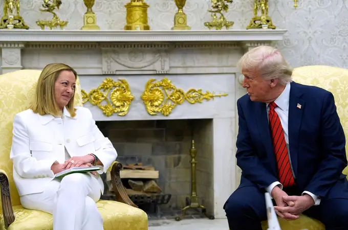 Trump abre la puerta ante Meloni a un acuerdo con la UE Trump abre la puerta ante Meloni a un acuerdo con la UE