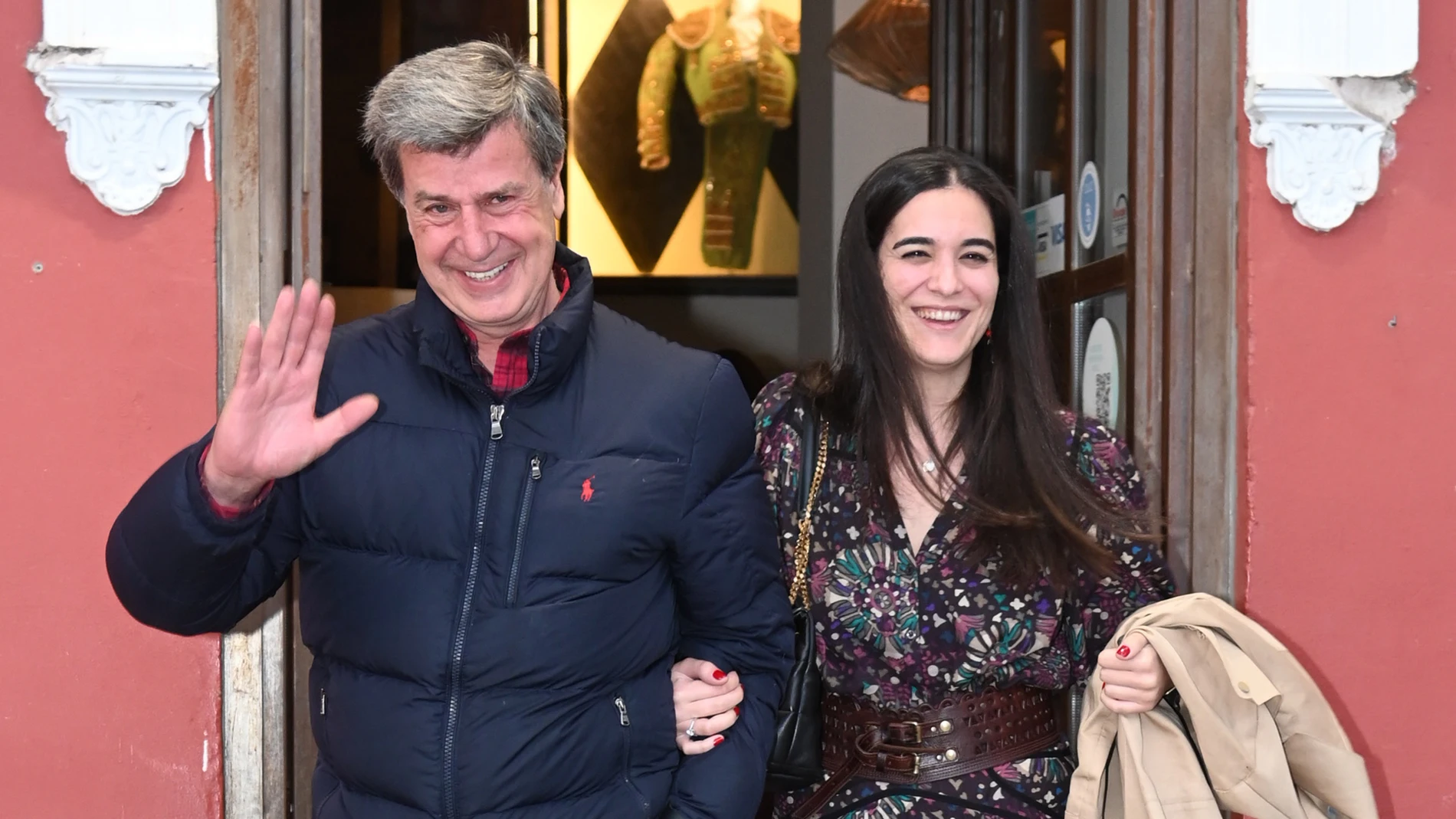 Cayetano Martínez de Irujo y Bárbara Mirjan en Sevilla