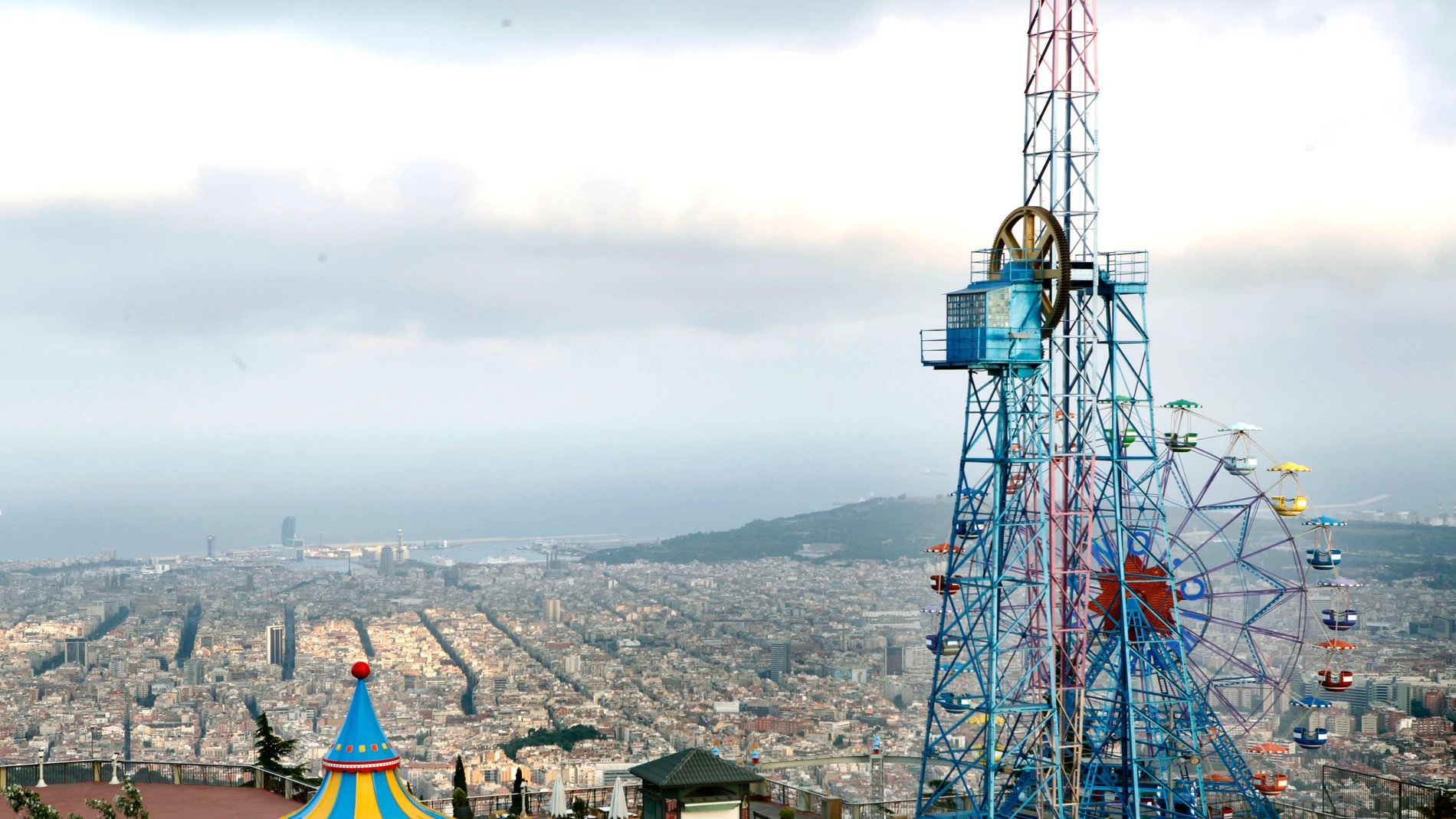 PARQUE DE ATRACCIONES DEL TIBIDABO EN BARCELONA