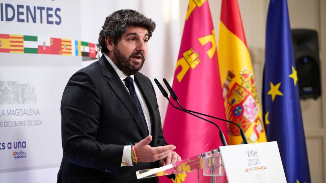 López Miras dice que Vox no tiene "ningún motivo" para rechazar Presupuestos