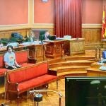 El acusado de matar a su exnovia de 26 años en el barrio de El Clot de Barcelona en marzo de 2022 durante el juicio con jurado popular que se celebra en la Audiencia de Barcelona