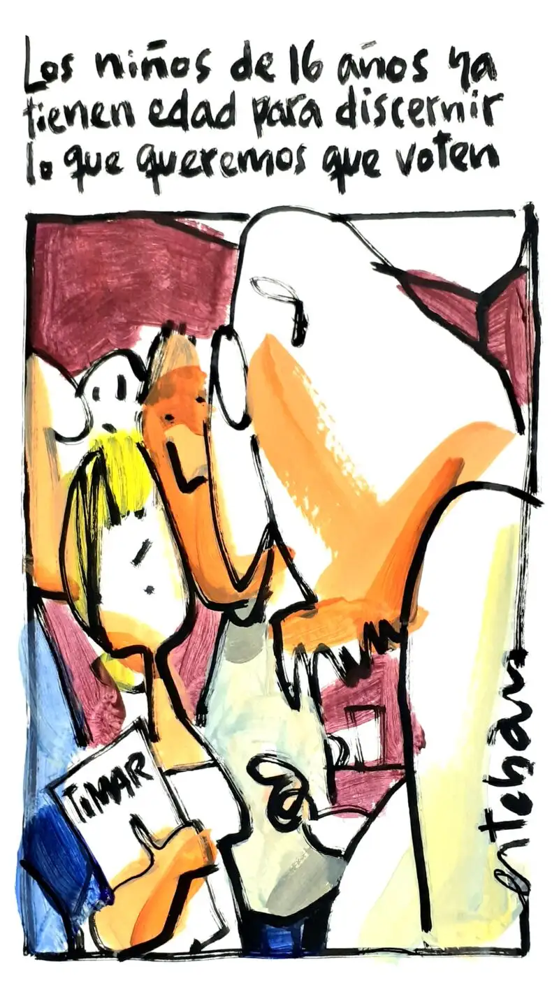 La viñeta de Esteban: 24 abril 2025