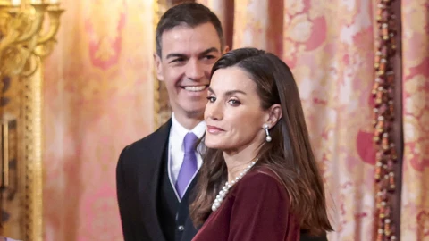 Pedro Sánchez y la Reina Letizia en una imagen de archivo