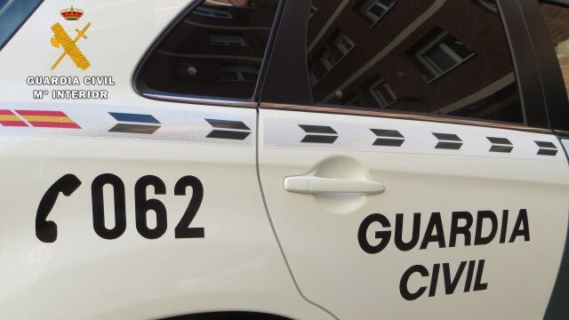 Vehículo de la Guardia Civil.