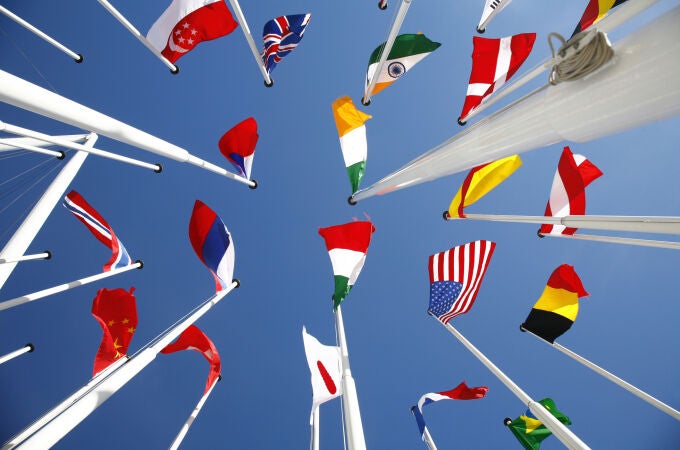Las banderas son, al igual que el himno o el escudo, señas de identidad de todos los países del mundo