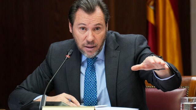 El ministro de Transportes, Óscar Puente, comparece en la comisión del caso Koldo del Senado