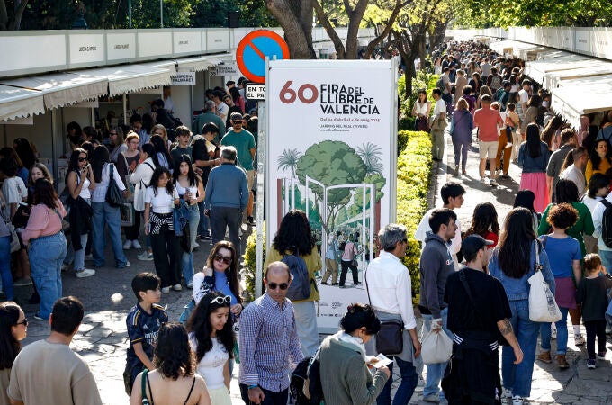 Inauguración de la 60ª Fira del Llibre de València