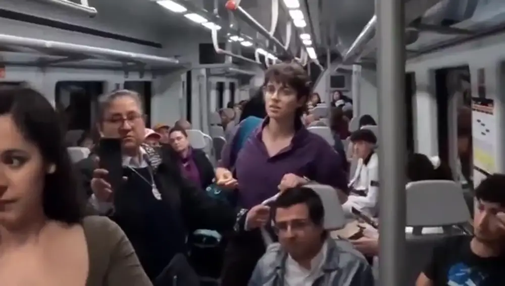 Una joven defiende a una carterista en un tren de Barcelona: "¿Qué más da una cartera?"