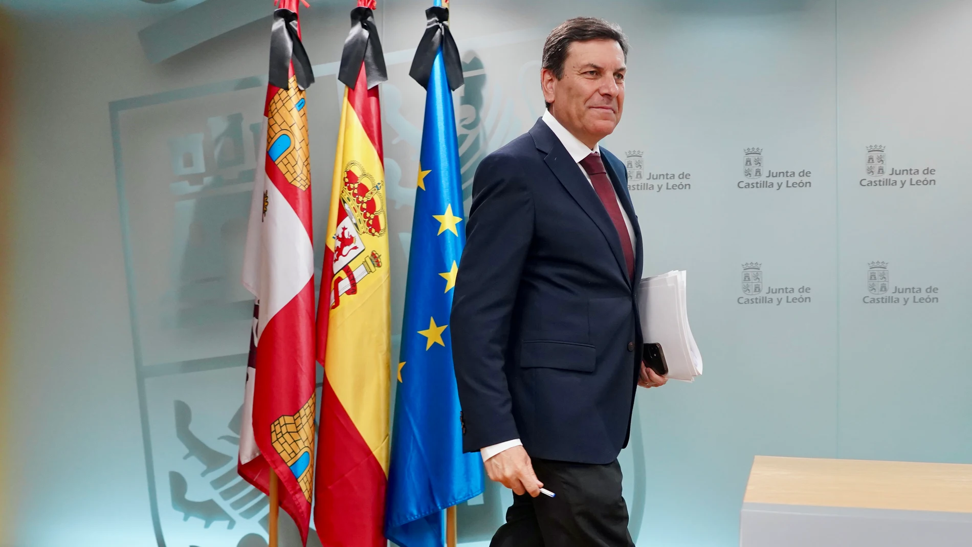 El consejero Carlos Fernández Carriedo