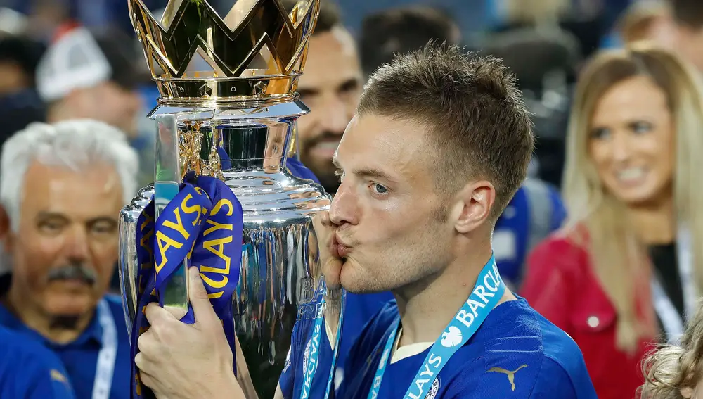 Soccer Leicester Vardy