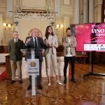 Presentación del certamen "Vino+Tapas" de este año