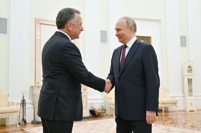 Russian President Vladimir Putin meets US President Special Envoy Steve Witkoff in Moscow