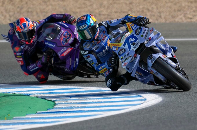 Álex Márquez, este viernes en el circuito de Jerez