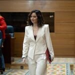 La presidenta de la Comunidad de Madrid, Isabel Díaz Ayuso