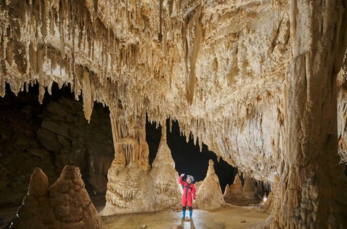Las estructuras de la cueva solo se habían visto en modelos teóricos