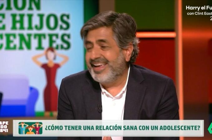Arun Manshukani durante el programa Zapeando