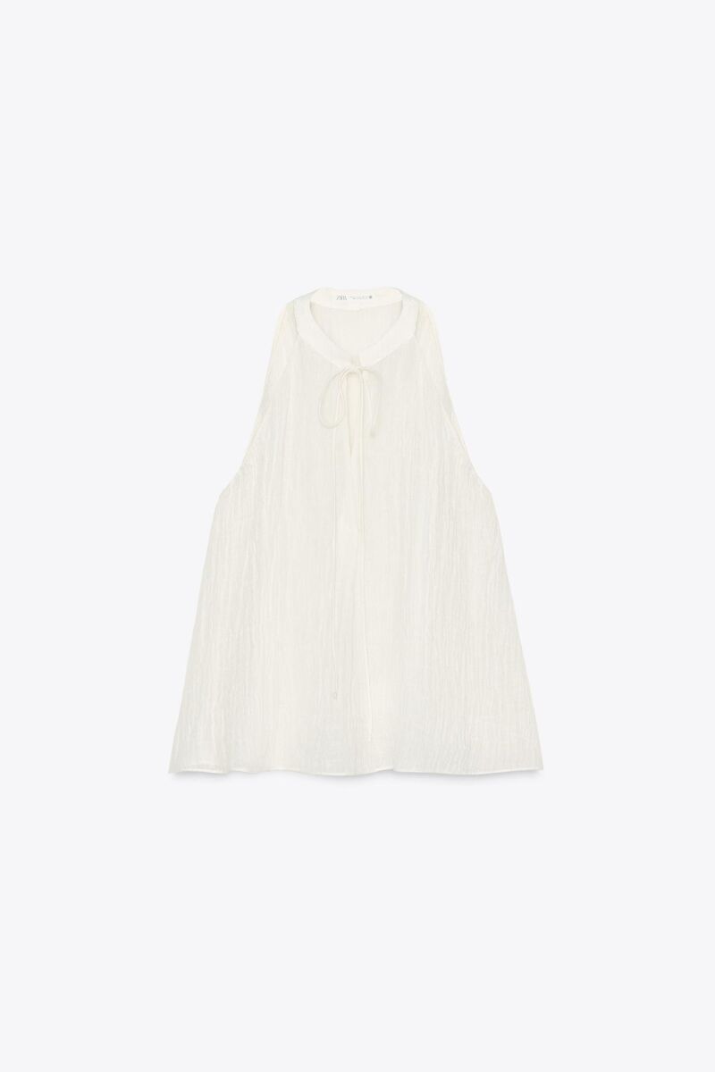 Top halter lino 100% zw collection.