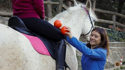 Laura Heredia Sánchez, en el centro Paddock Activo Collserola