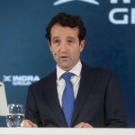 Economía/Bolsa.- Indra cae casi un 4% en Bolsa tras conocerse que estudia una fusión con Escribano