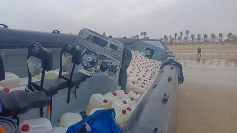 La actividad de las narcolanchas continúa siendo incesante en la costa gaditana