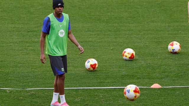 Entrenamiento del FC Barcelona