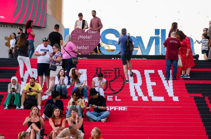 Ambiente previo a la final de la Copa del Rey