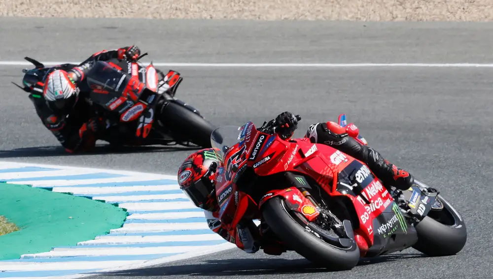 Primera ronda de clasificación de MotoGP en el Circuito de Jerez