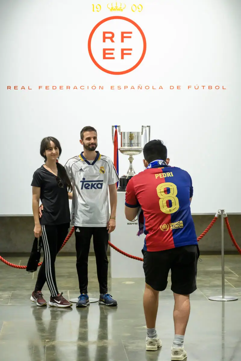 Ambiente previo a la final de la Copa del Rey