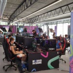 Usarios en el e-Sports Center de Madrid in Game