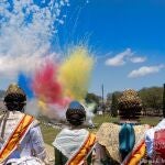 Hasta 350 kilos de pólvora se han empleado en este espectáculo pirotécnico, siendo uno de las más potentes elaborados hasta la fecha, el triple de lo que habitualmente se usa en las Fallas de Valencia