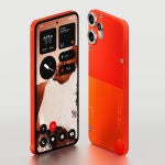 El diseño al completo del nuevo CMF Phone 2 Pro en su llamativo color naranja